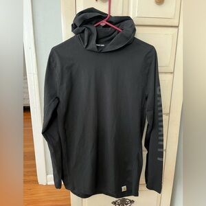 Carhartt Black Men's Hooded Force Shirt